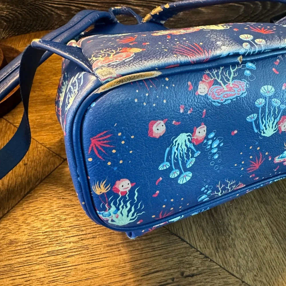 Loungefly Studio Ghibli Ponyo Mini Backpack (Wear on Straps Bag)‎ See Photos